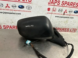 HONDA JAZZ MK3 DRIVER FRONT RIGHT WING MIRROR WM 161 BLACK REF118 - Picture 1 of 3