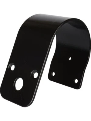 GME 76mm Black UHF Wrap Around Bull Bar Antenna Mounting Bracket 3mm (MB105B) - Image 1 of 4