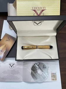 Visconti Le Grottesche Vatican Museum LE Yellow Gold Fountain Pen (#101/1999) - Picture 1 of 9