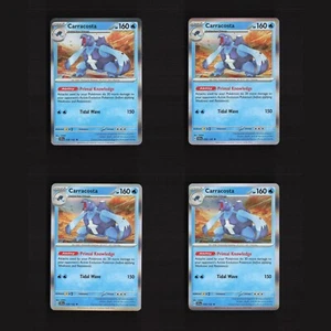 Carracosta 038/142 JUEGO x4 SV Corona Estelar Holo Raro Tarjeta Pokémon Casi Nuevo - Imagen 1 de 6