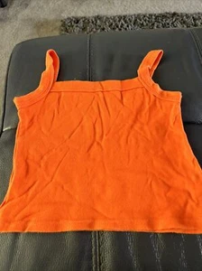 Girls Orange Top Size 13 Years No Reserve - Picture 1 of 1