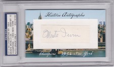 Monte Irvin New York Giants 2012 HA Champions PSA DNA 10 Gem  52 AS 1954 WS HOF
