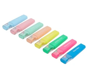 Textmarker Set aus 8 Rot Grün Gelb Blau Filzstift Marker Büro Schule NEU & OVP - Bild 1 von 3