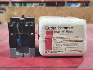 NEW IN PACKAGE CUTLER HAMMER TYPE M RELAY D26MRD30A1 - Picture 1 of 6