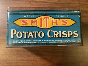 World Famous Smith’s Potato Crisps Tin Box (empty) - Picture 1 of 7