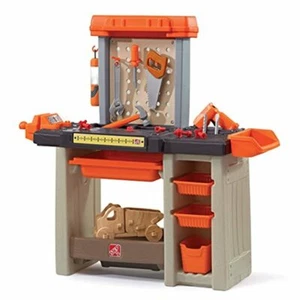 Step2 Handyman Workbench Kids Tool Bench, Orange - Picture 1 of 6