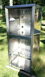 Hochschränke Geräteschränke Siemens Modul Line Edelstahl. - Bild 1 von 7