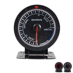 2.5" 60mm Pointer Car Air Fuel Ratio Gauge Meter Red White LED Black Black Face - Bild 1 von 7