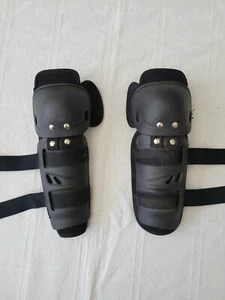 Fox Racing Youth Motorcycle Knee Braces Black - Foto 1 di 8