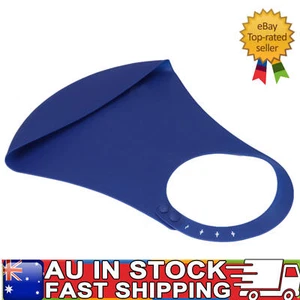 Durable Adjustable Silicone Adult Bib with Deep Pocket - Clothes Protector - Picture 1 of 13