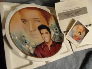Plato de coleccionista Elvis Presley Delphi HIT PARADE #6 OSO DE PELUCHE - Imagen 1 de 2