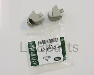 Land Rover Discovery 2 Sun Visor Retainer Clip Genuine EGP100340LUM x2 New - Picture 1 of 4