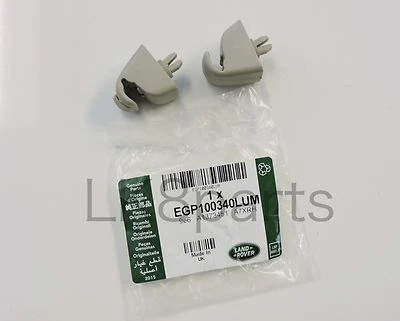 Clip retenedor para parasol Land Rover Discovery 2 genuino EGP100340LUM x2 nuevo Foto 1 de 4