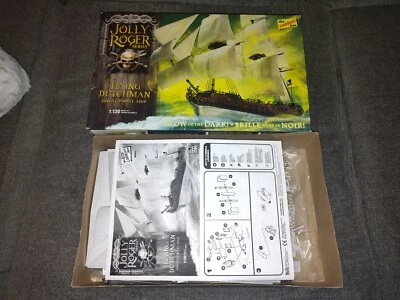 NIB Lindberg JOLLY ROGER FLYING DUTCHMAN Model Kit Pirate Ship Boat 1:130 Scale  - Image 1 of 4