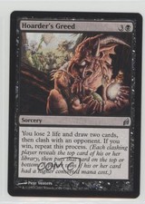 2007 Magic: The Gathering - Lorwyn Hoarder's Greed #117 9gc