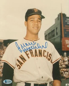 Giants Juan Marichal Authentic Signed 8x10 Photo Autographed BAS #AA48091 - Picture 1 of 1