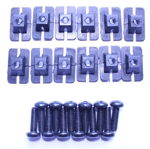 Mk2 Ford Escort Kühlergrill Clip & Schrauben Set RS2000 RS1800 Mexico Sport 1300GT 1100 - Bild 1 von 4