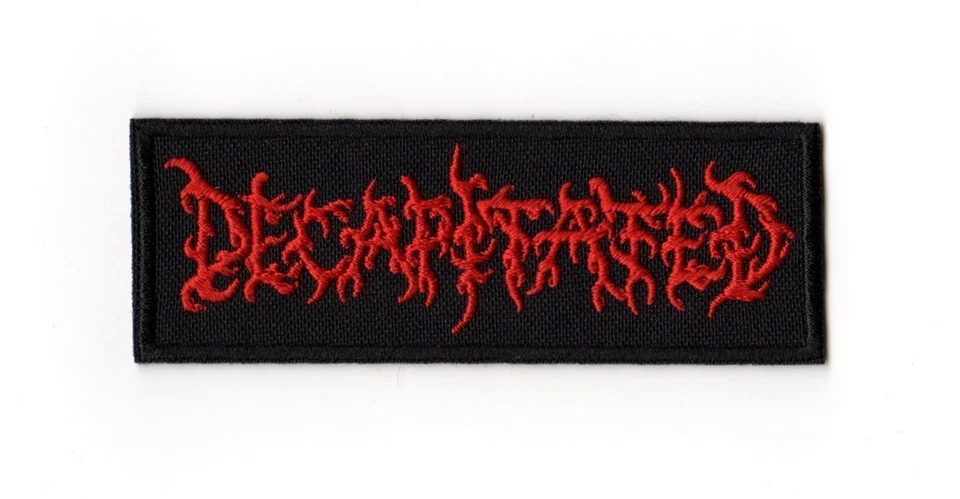 Decapitated Sew-on Patch | Polish Technical Death Groove Metal Music Band Logo - Image 1 of 1