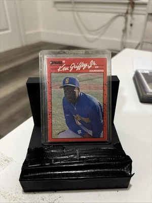 Donruss 1990 - Ken Griffey Jr #365 No. After Inc en los derechos de autor en la parte posterior Foto 1 de 2