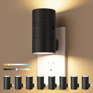 Night Lights Plug into Wall, Dimmable LED Nightlight with Dusk to Dawn Light ... - Bild 1 von 7