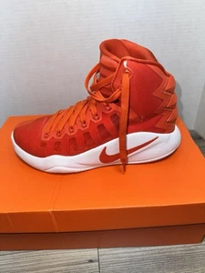 Nike Hyperdunk 2016 TB Orange White Women’s Size 8.5 Sneakers Shoes (844391-881) - Picture 1 of 11