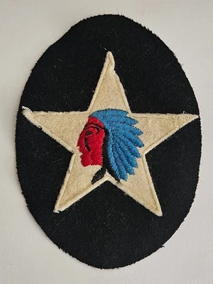 ORIGINAL WW1 US 2nd Division, 2nd Field Artillery Brigade Patch - Nice example! - Image 1 of 2