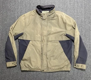 Vintage Pacific Trail Jacket Mens Stain Stopper 90s Kakhi/black Size M - Picture 1 of 9