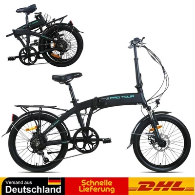 20 Zoll E-Mountainbike SHIMANO 7 Elektrofahrrad 250W 36V Herren Damen E-Bike - Bild 1 von 4