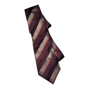 🔥 Giorgio Armani 60” Long Vintage 100% Seta Silk Italian Made Men's Tie 🔥 - Picture 1 of 4
