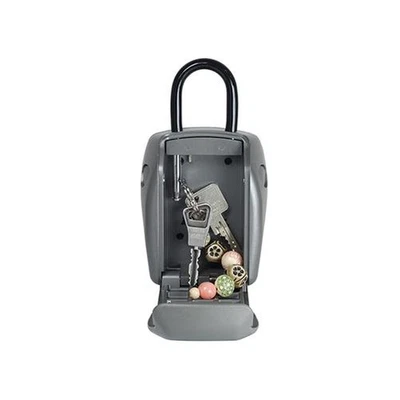 Master Lock 5414E Portable Shackled Combination Reinforced Security Key lock Bo - Image 1 of 4