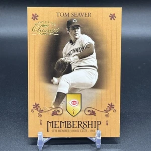 2003 Donruss Classics Membership #10 Tom Seaver #'d 824/2500 - Picture 1 of 2