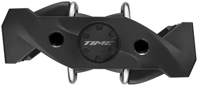 Pedales Time MX - Doble Cara Sin Clip con Plataforma, Aluminio, 9/16", Negro, C1 Foto 1 de 2