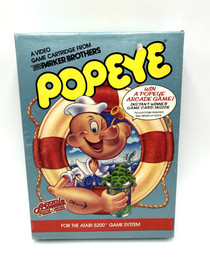 Popeye Atari 5200, Game and Box