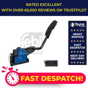 Pedale acceleratore adatto per VAUXHALL CORSAVAN E 1.3D 2014 in poi B13DTC acceleratore Febi nuovo - Foto 1 di 7