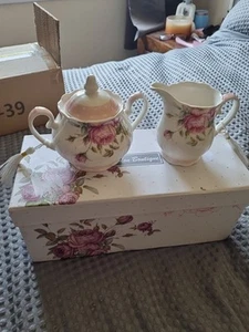 London Boutique Large Teapot Milk Jug Sugar Bowl - Picture 1 of 8