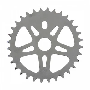 Sunlite 1pc. Chainring 32t 1pc 1/2in x 1/8in Steel Chrome/Silver BMX Bike - Picture 1 of 1