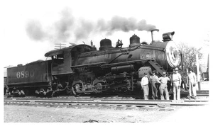 25EE313 RP 1941/70s SOUTHERN NEW ORLEANS NORTHEASTERN RR 460 LOCO 6890 LAUREL MS - Picture 1 of 1