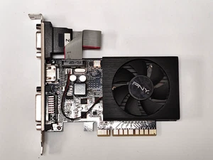 PNY Geforce GT 730 2GB GDDR3 GMG731WE2F2CA1KTP Video Graphics Card GPU - Picture 1 of 1