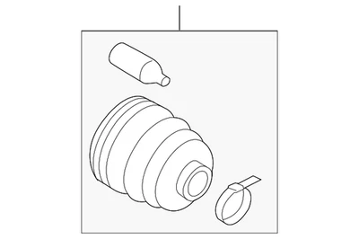 Genuine Subaru Inner Boot 28423fe050 - Image 1 of 3