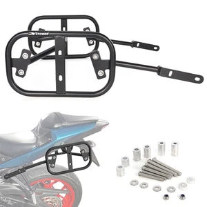 Side Motorcycle Saddlebag Support Racks Fit For Yamaha YZF-R3 2015-2025 2024 - Picture 1 of 15