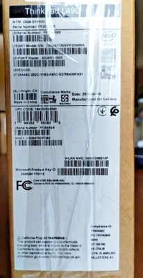 NUEVO Lenovo Thinkpad L490, 14" HD, Intel Dual-Core i3, 16GB RAM, 256GB NVMe, W11P Foto 1 de 4