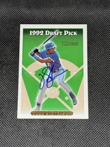 Todd Steverson Toronto Blue Jays 1993 Topps Gold Signed Auto Card #269 ~ COA - Picture 1 of 3