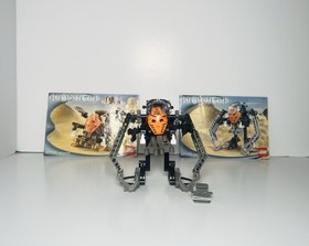 LEGO Bionicle 8556 Boxor Warrior Nuparu Matoran With Manuals Read Description