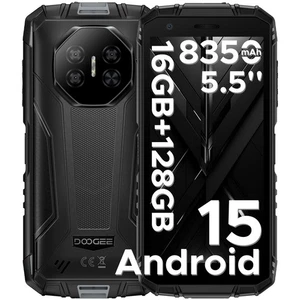 DOOGEE FIRE3PRO Android 15 Cell Phone Outdoor Smartphone 16GB+128GB 8350mAh New - Picture 1 of 10