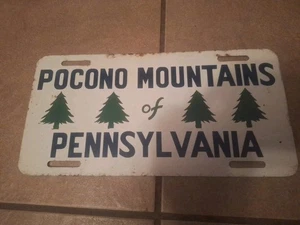 Matrícula de colección Pocono Mountains of Pennsylvania - Imagen 1 de 8