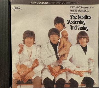 THE BEATLES - “YESTERDAY”… AND TODAY BUTCHER COVER NOT FOR SALE PROMO GOLD CDR - Image 1 of 4