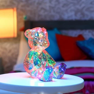 Starlightz Teddy Bear LED USB Lamp Lesser & Pavey Night Light Decoration - Picture 1 of 8