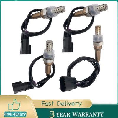 Sensor de oxígeno ascendente + descendente 4X para Hyundai Sonata 3,3 L Kia Sedona 3,8 L 2006-2010 Foto 1 de 4