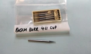 1 x Busch Cup Jeweller's Burr Nº 411 - Elige entre 1,0 a 1,8 mm - Imagen 1 de 4