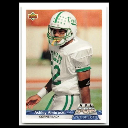 Ashley Ambrose #G13 1992 Upper Deck Gold Indianapolis Colts Football Card NFL NM - Image 1 of 3